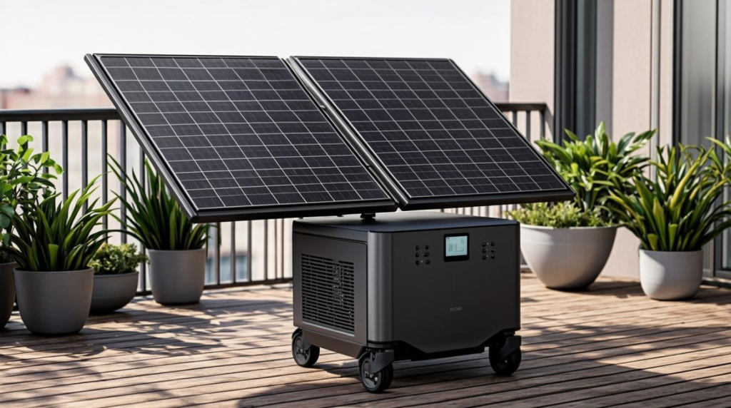 EcoFlow STREAM 5000 Balkonkraftwerk mit 5 kWh Speicher und 4 MPPT-Trackern